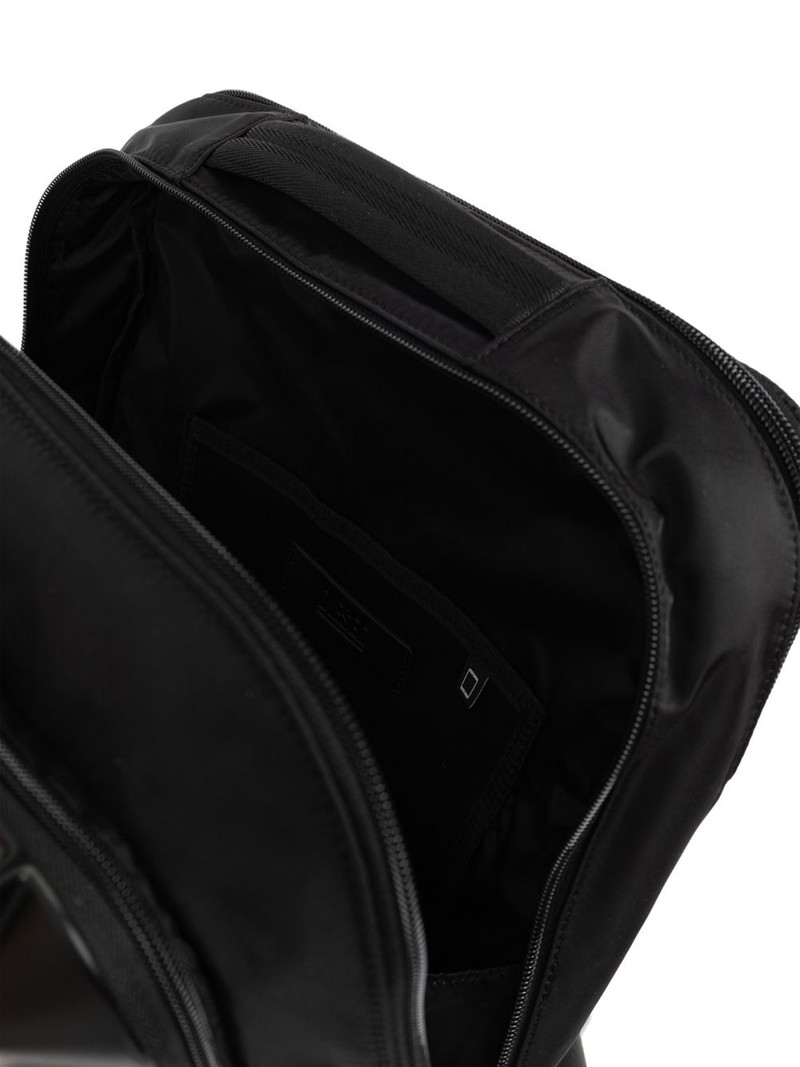 embossed logo backpack 6