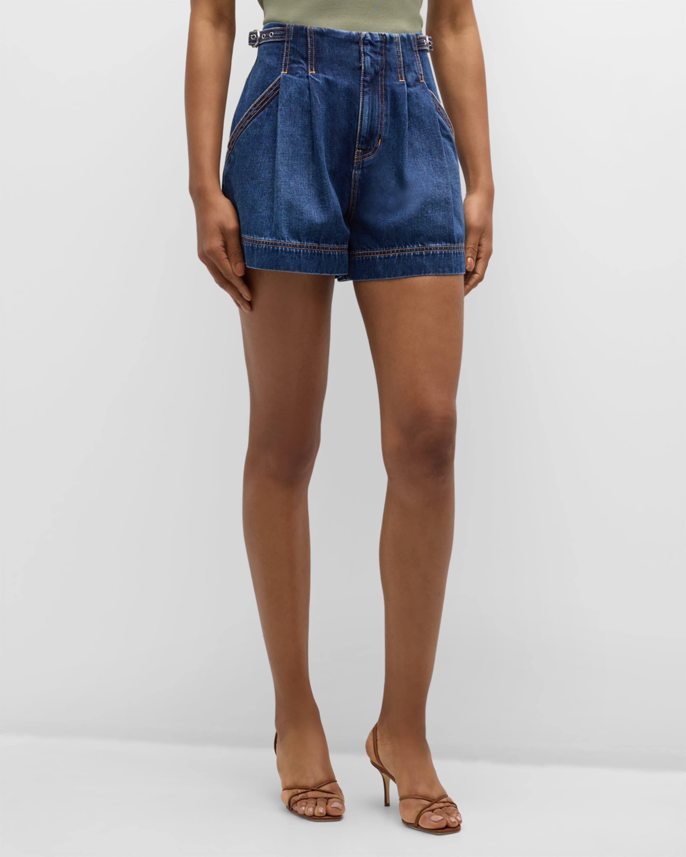 Jaffe Denim Shorts - 2