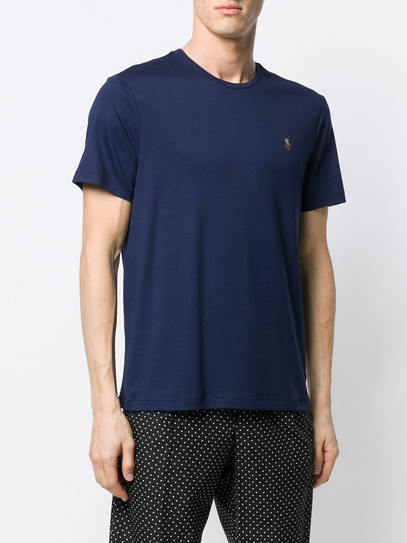 logo embroidered T-shirt 3