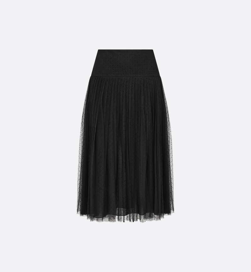 Mid-Length Pleated Skirt 1