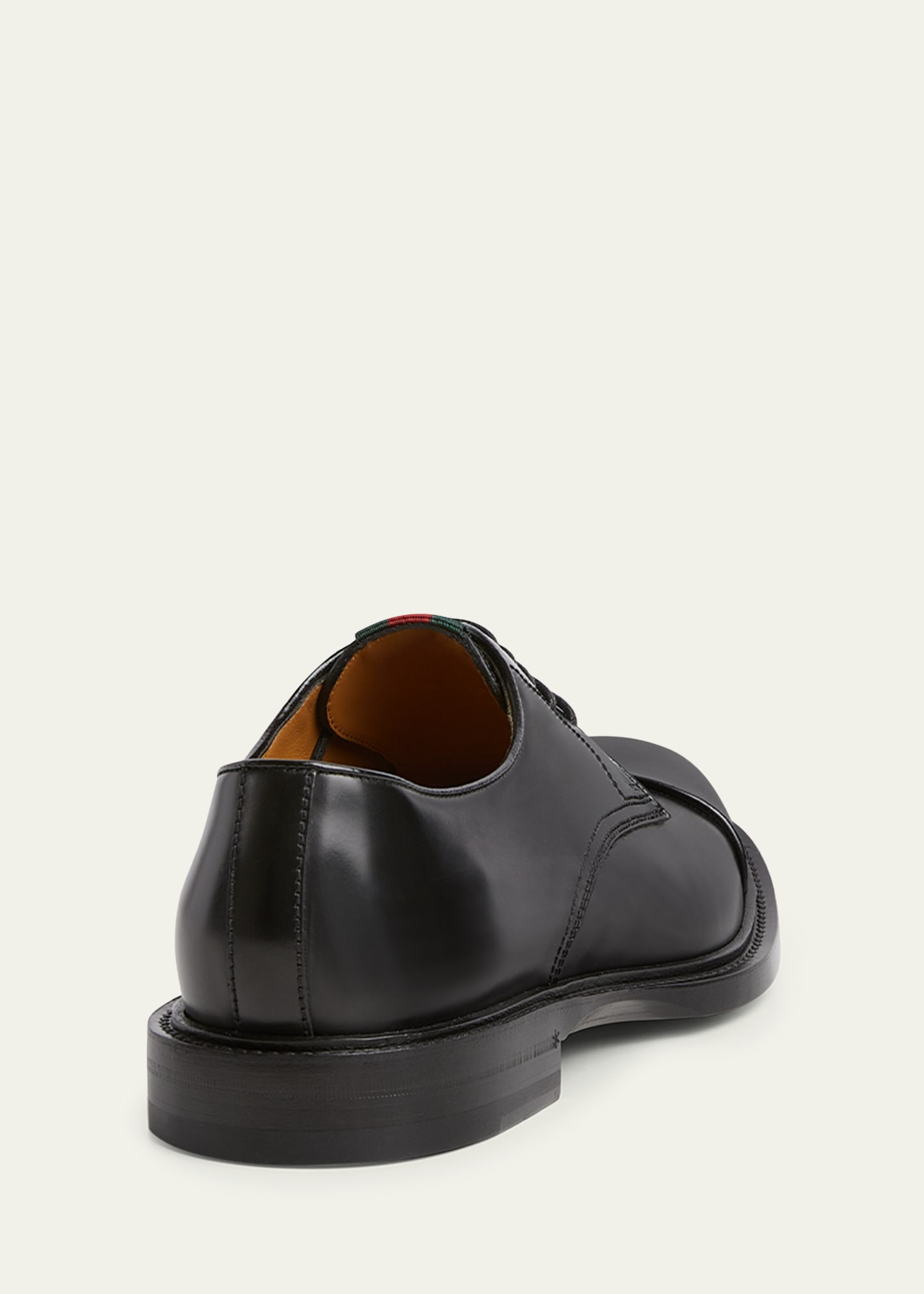 Men's William Leather Cap-Toe Derby Shoes - 2
