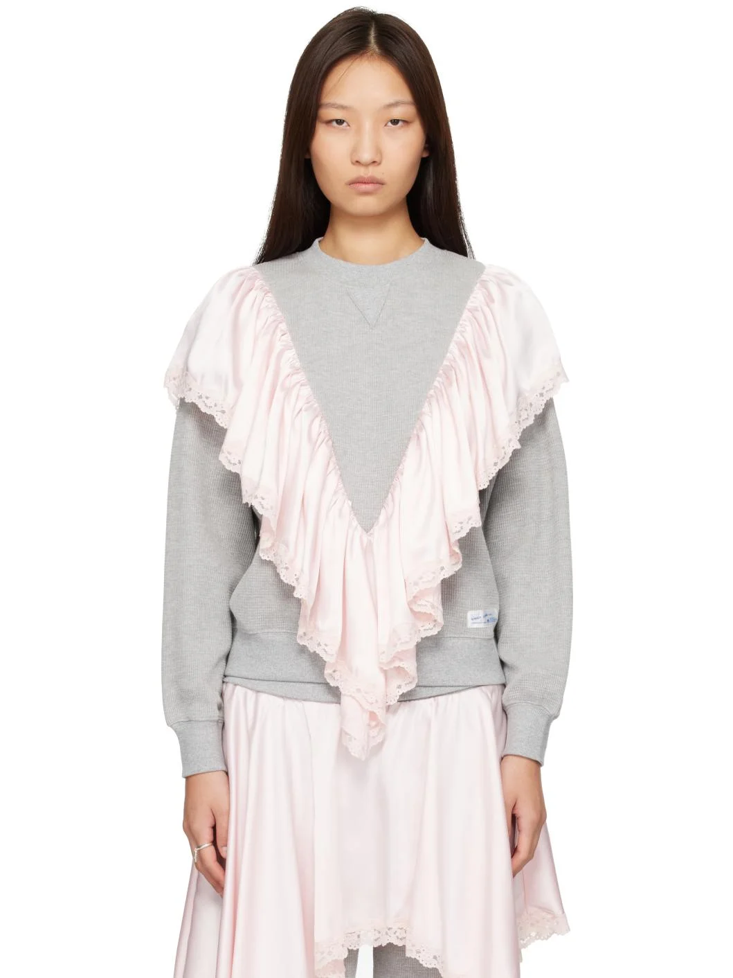 Gray Tumble Sweatshirt - 1