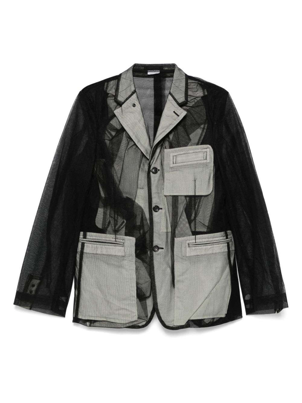 tulle blazer - 1