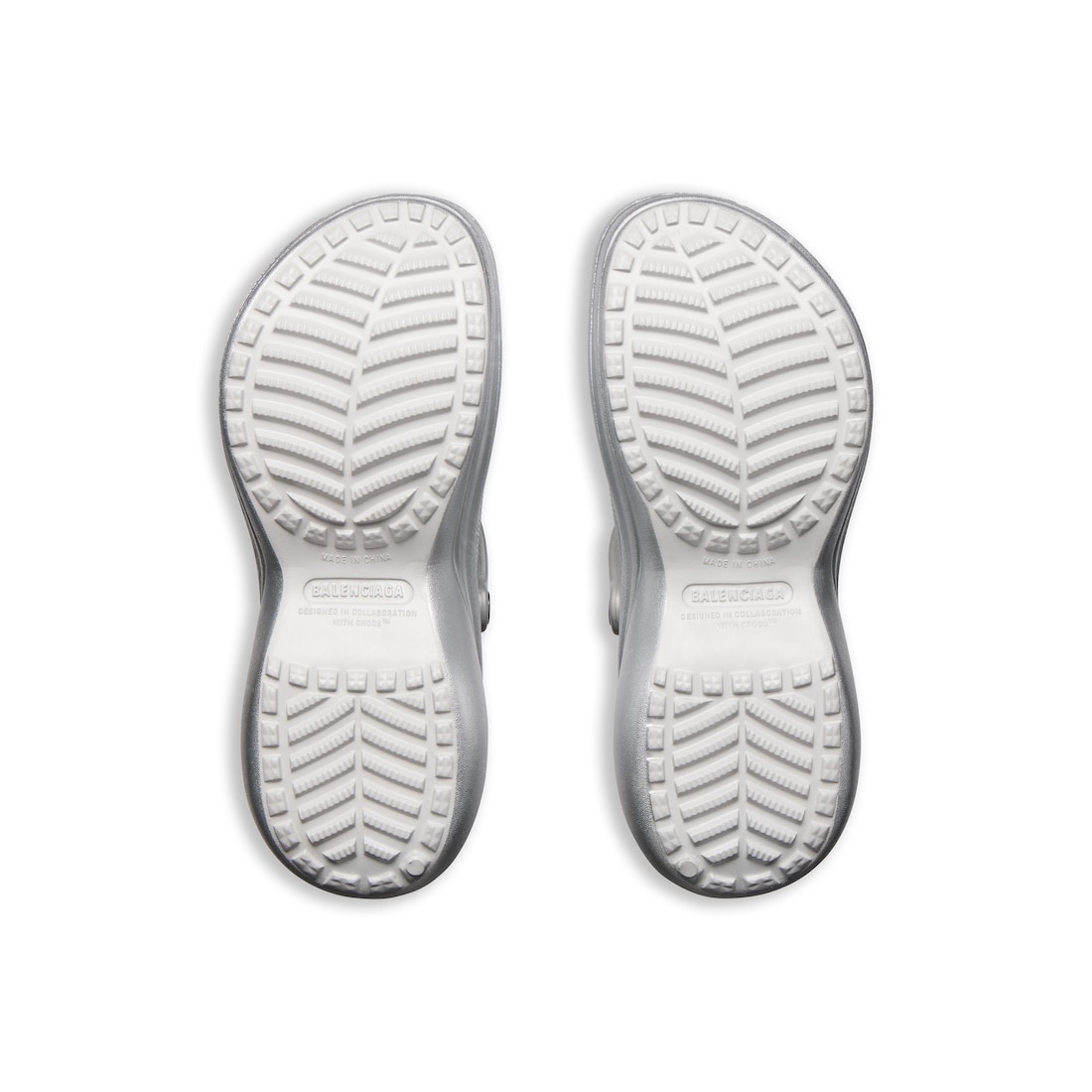 Women's Crocs™ Mule Jibbitz™ in Silver - 7