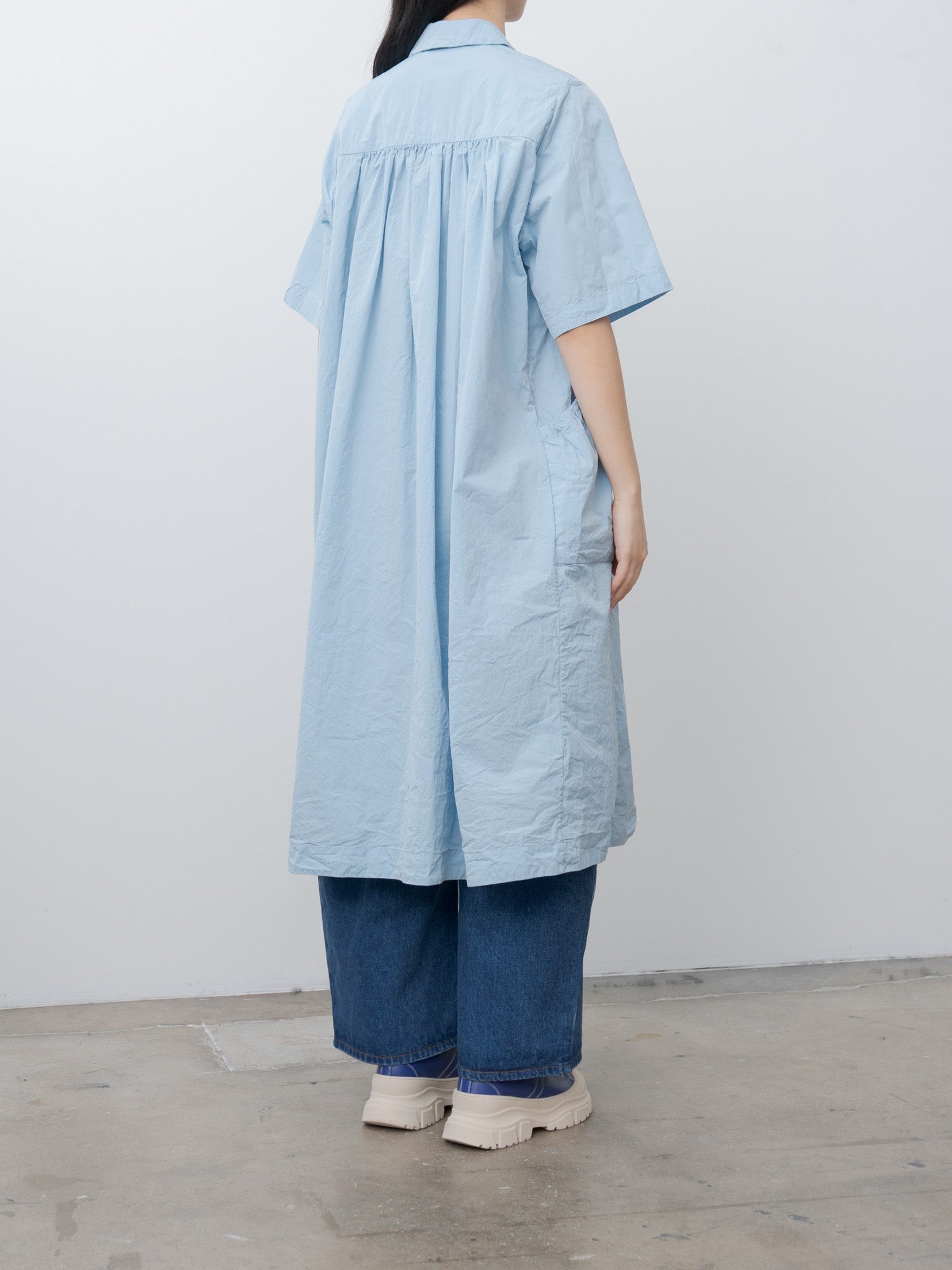Rythme Dress TAFFETA - Sky Blue - 4