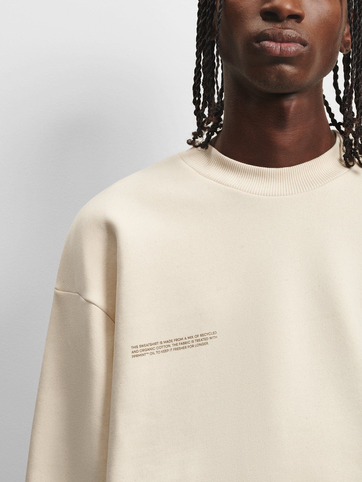 Mens DNA Sweatshirt - Undyed - 4