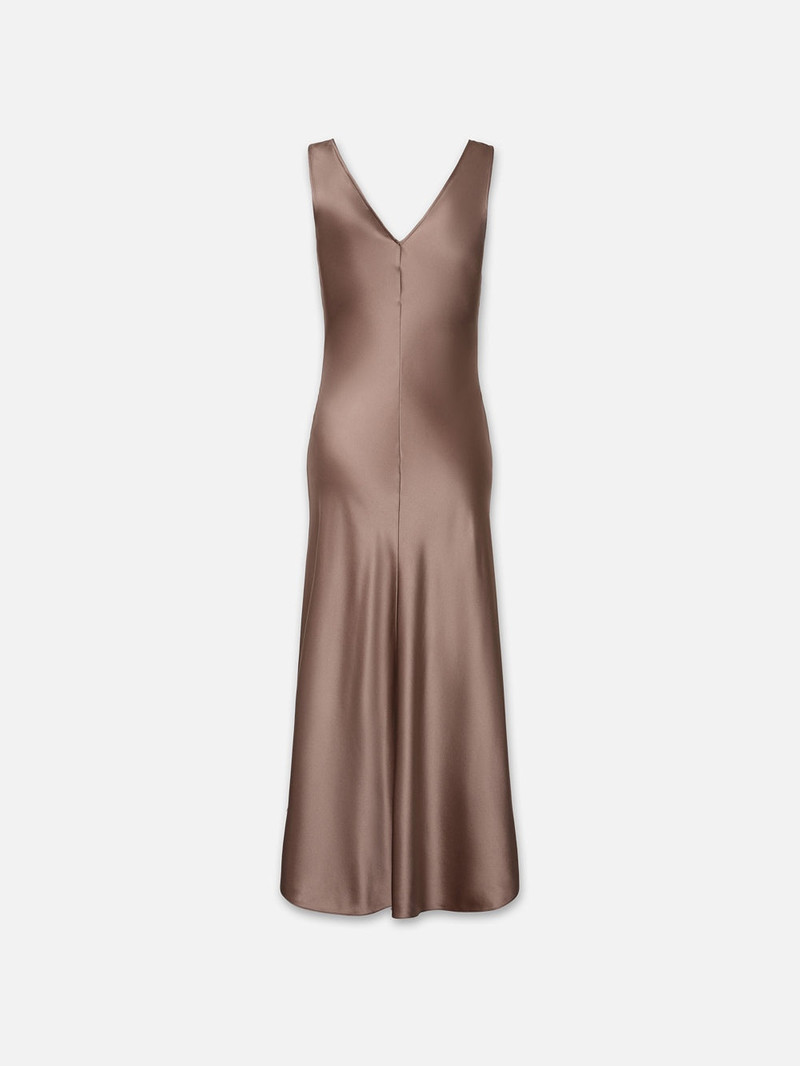 FRAME Savannah Dress in Cypress outlook