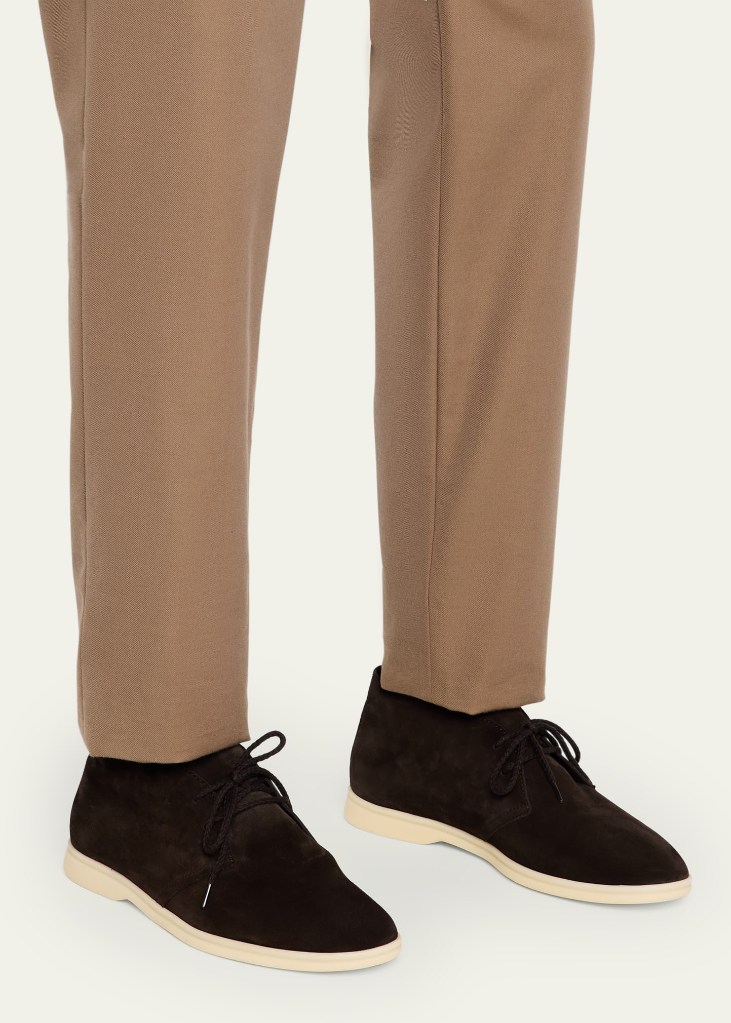 Men's Desert Walk Suede Derby Shoes - 2