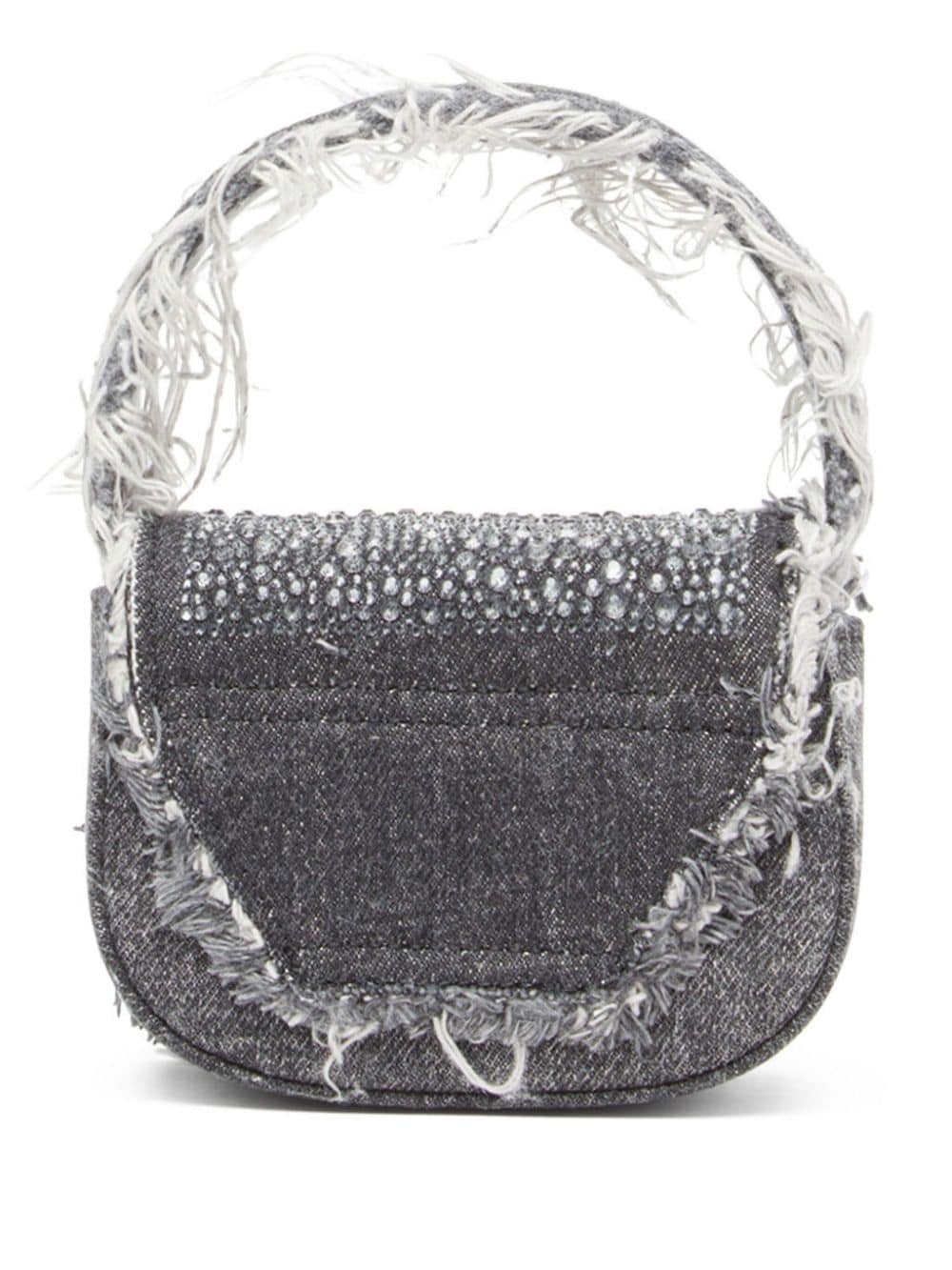 mini 1DR crystal-embellished shoulder bag - 3