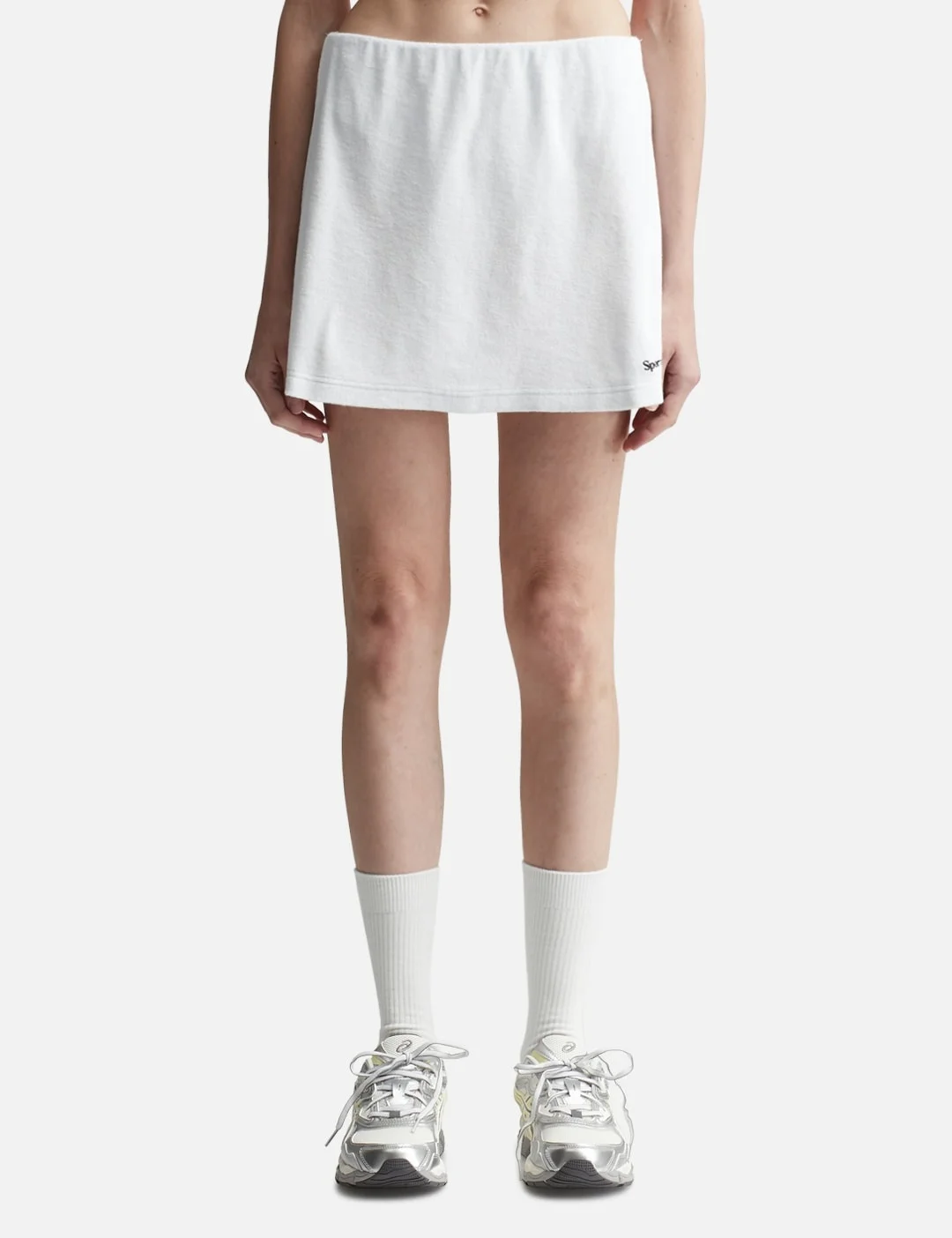 SERIF LOGO TERRY SKIRT - 1