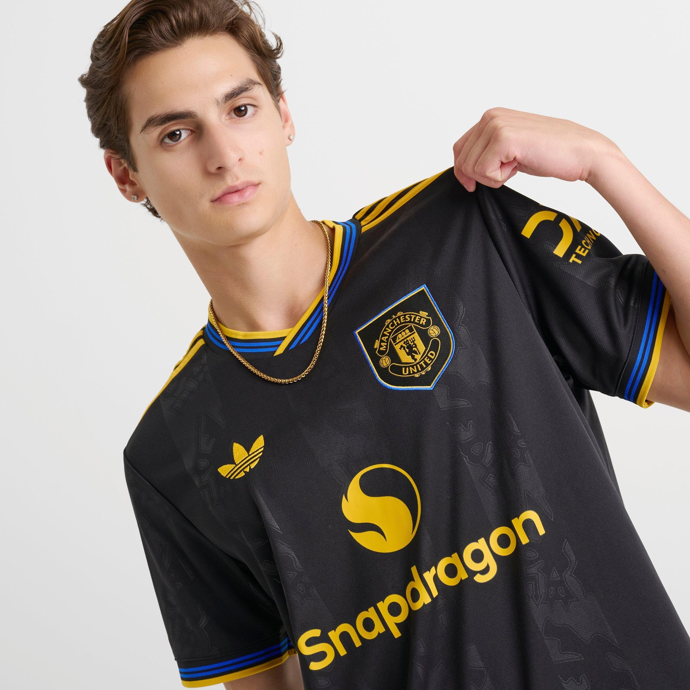 Men's adidas Manchester United 25-26 Third Soccer Jersey - 5