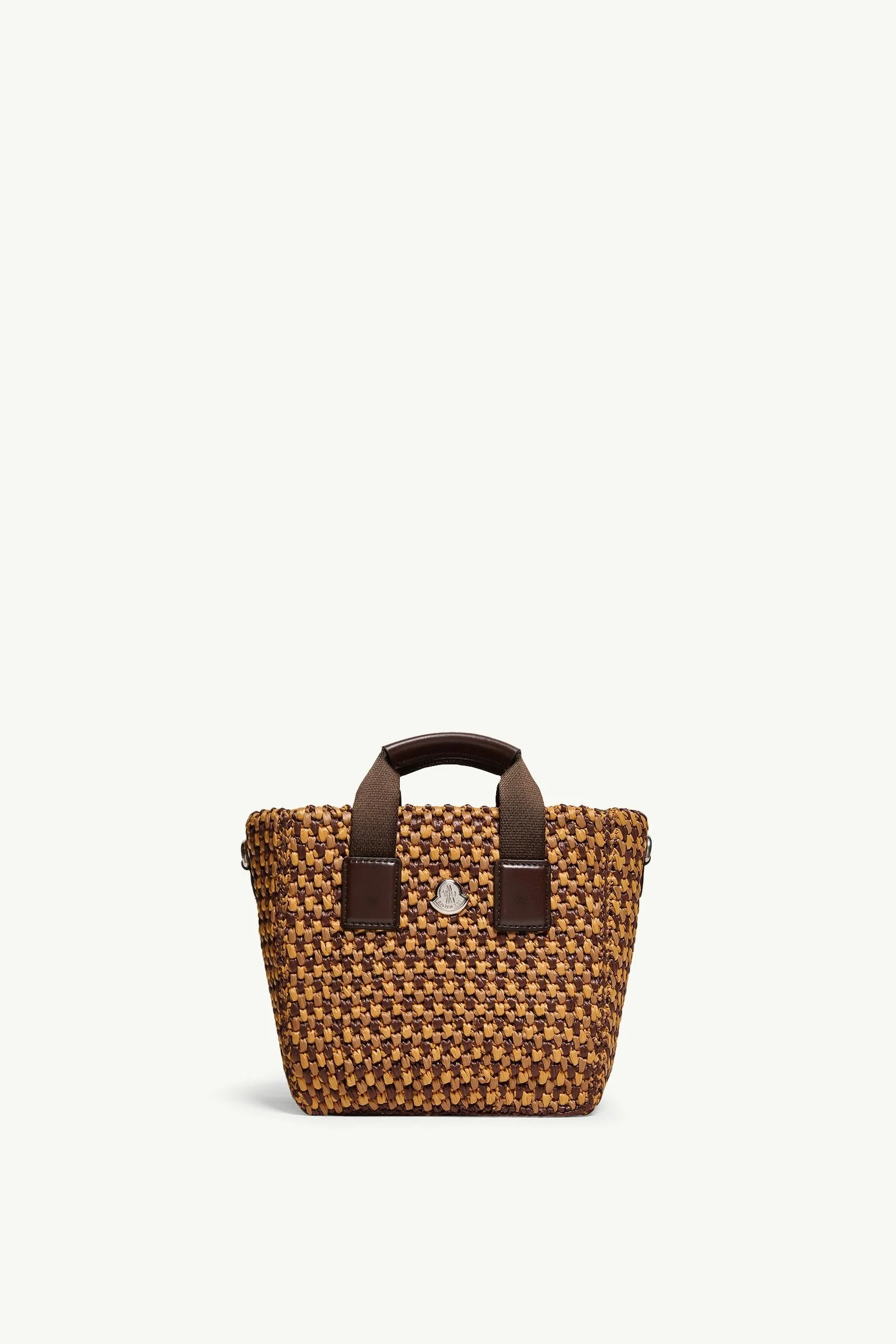 Micro Caradoc Raffia Tote Bag - 1
