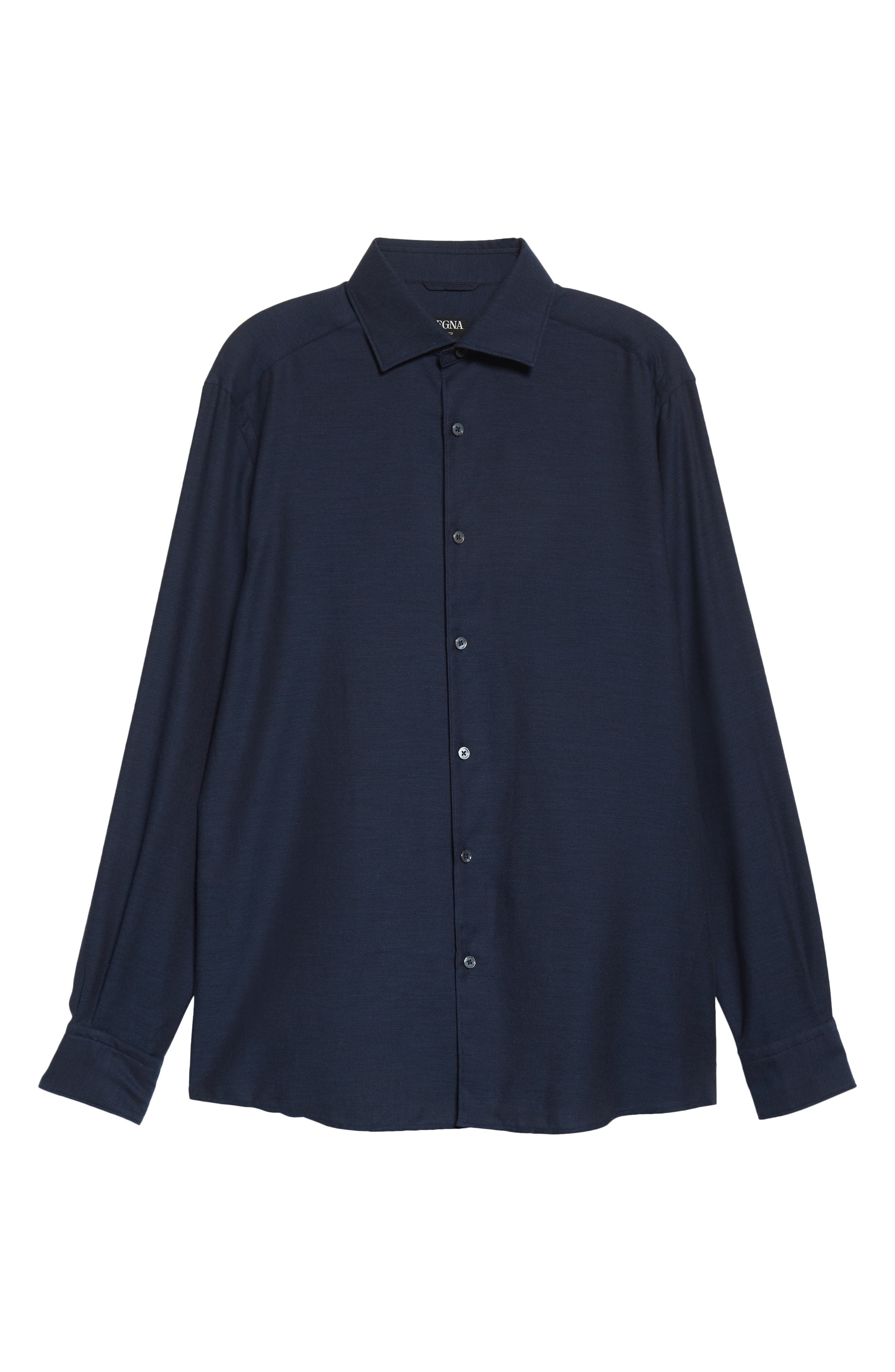 Cashco Cotton & Cashmere Button-Up Shirt - 6