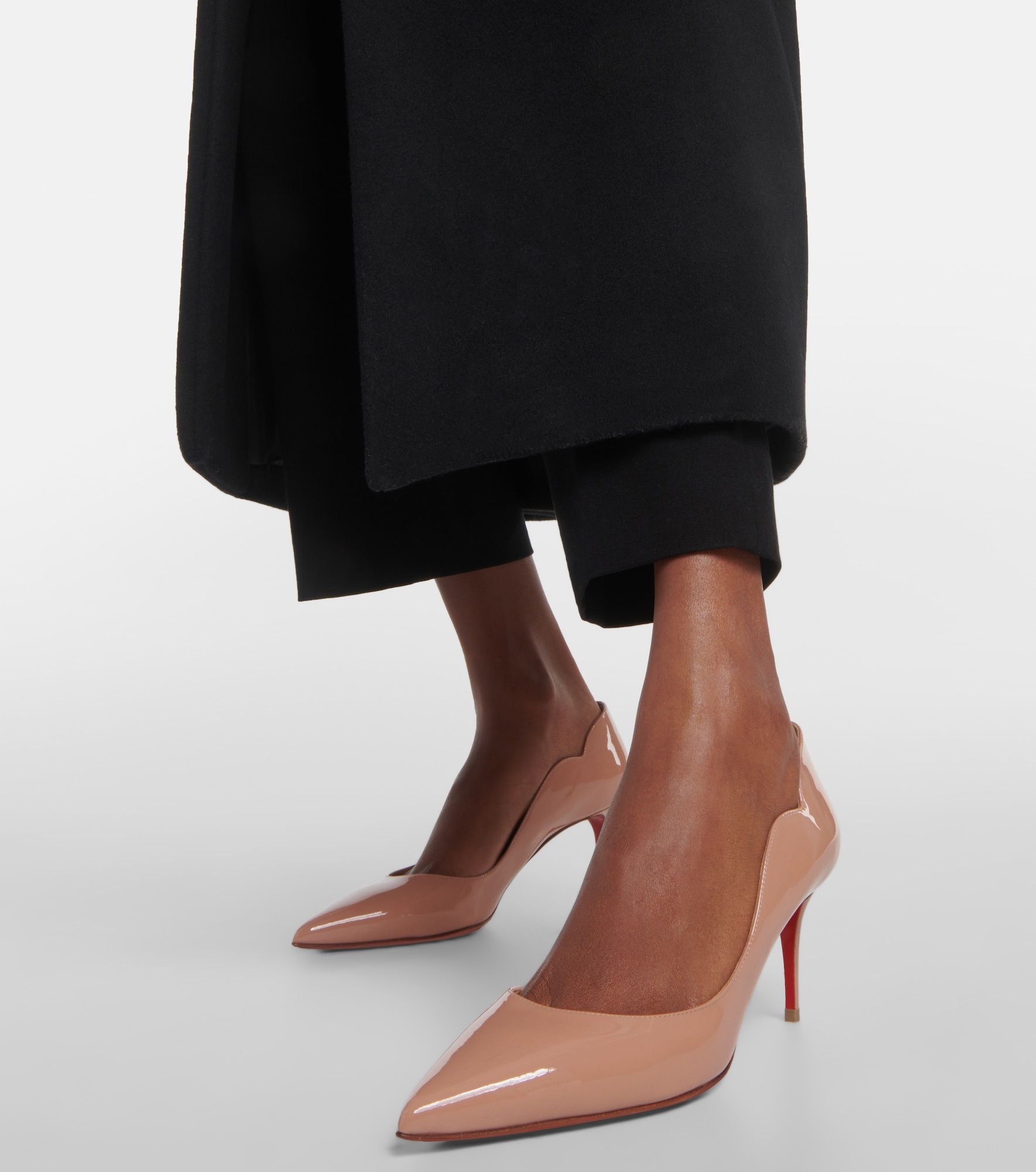 Hot Chick 70 patent leather pumps - 4