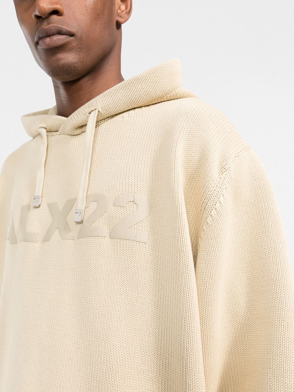 logo-print hoodie - 3