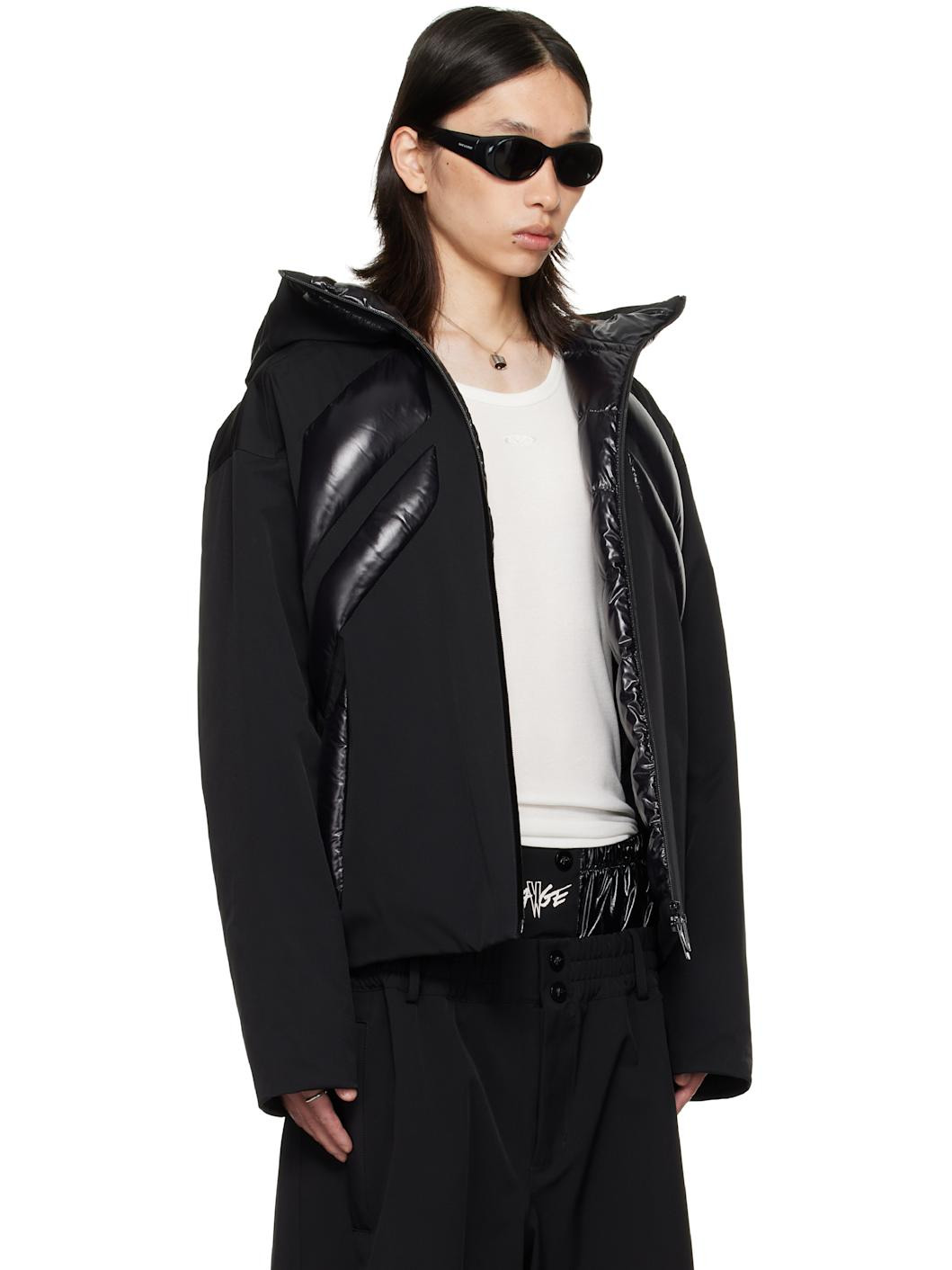 Moncler x A$AP Rocky Black Jumquat Down Jacket - 2