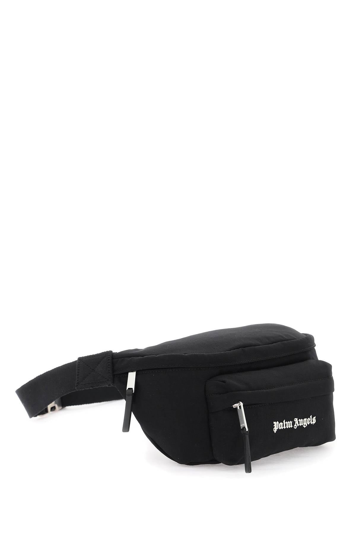 Palm Angels Canvas Waist Bag With Embroidered Logo. Men - 3