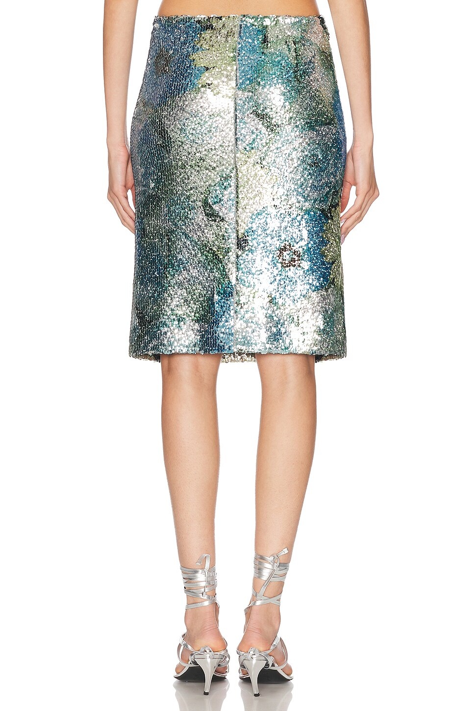Sequin Midi Skirt - 4