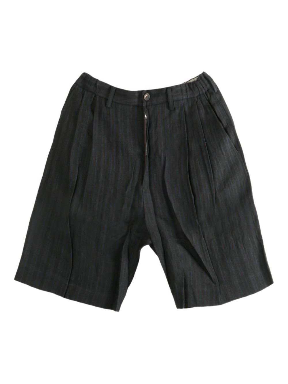 pleat-detail shorts - 1