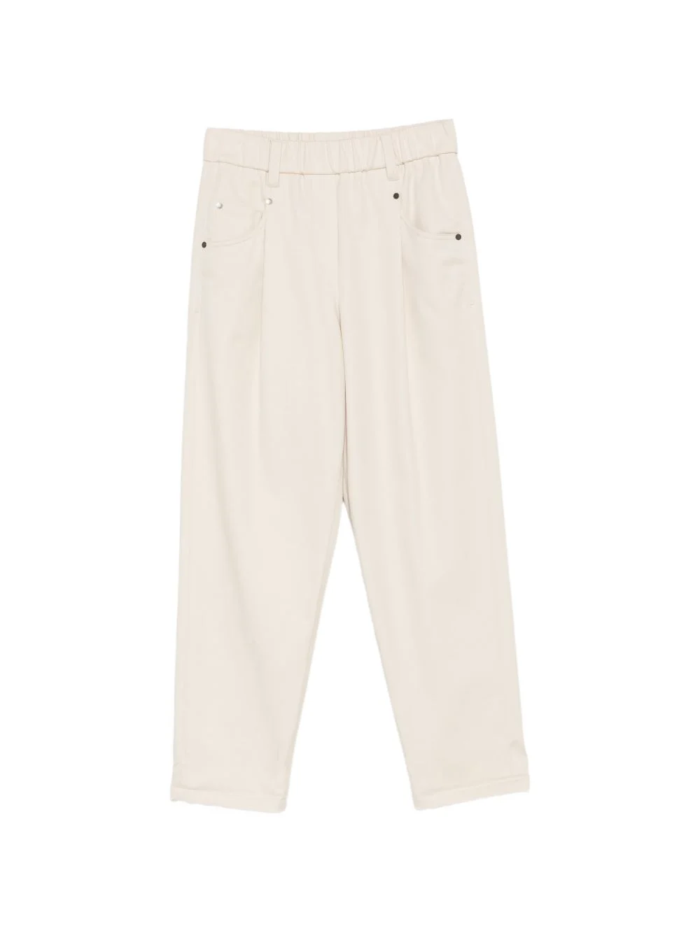 elasticated-waist trousers - 1