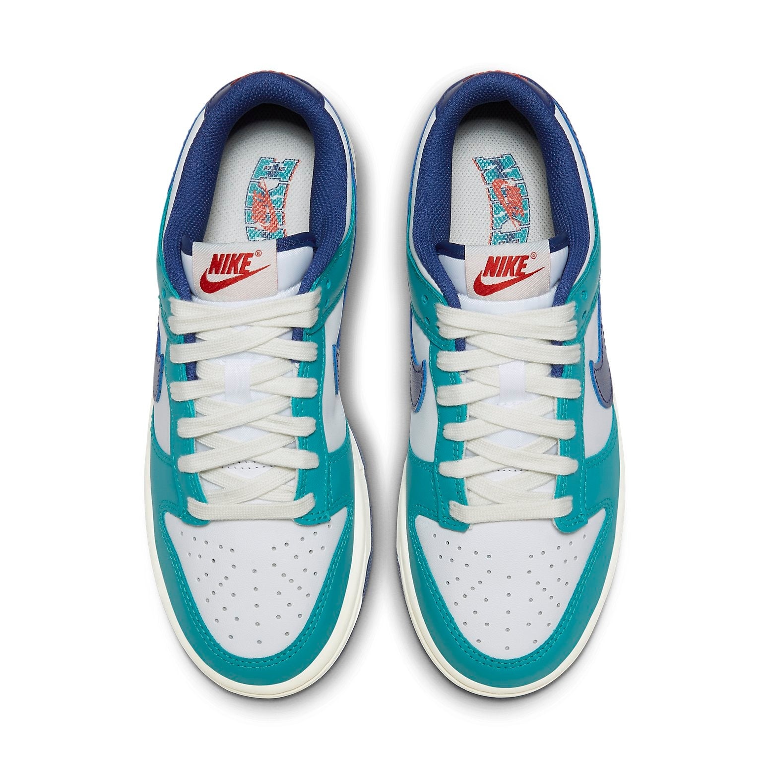 (WMNS) Nike Dunk Low 'Teal Nebula Deep Royal Blue' FQ6870-141 - 3