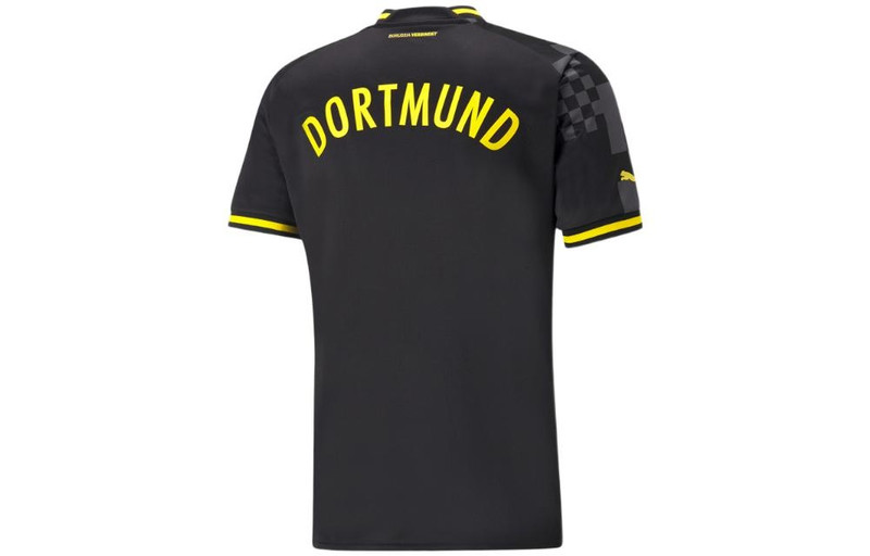 PUMA PUMA Borussia Dortmund Away 22/23 Replica Jersey 'Black Yellow White' 765884-02 outlook