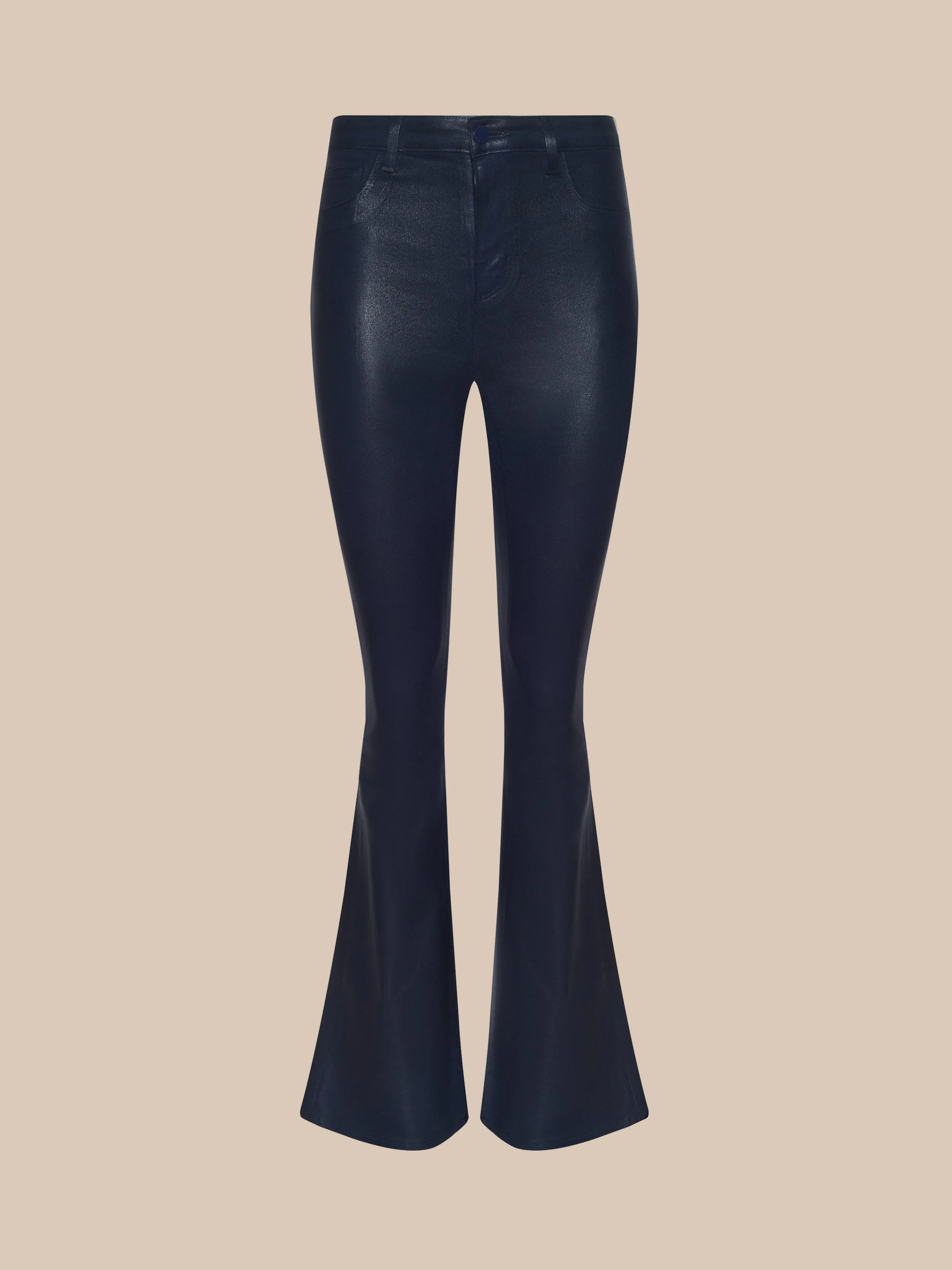 Marty Coated Flare Jean - 1