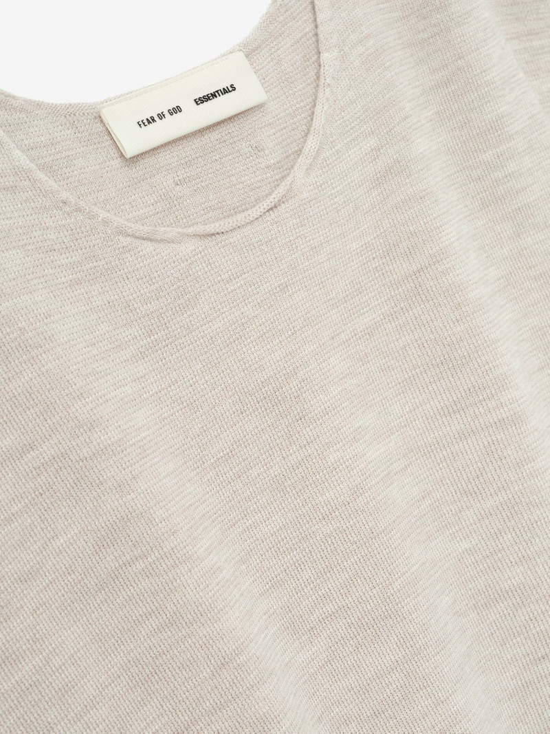 ESSENTIALS Merino Crewneck Sweater outlook