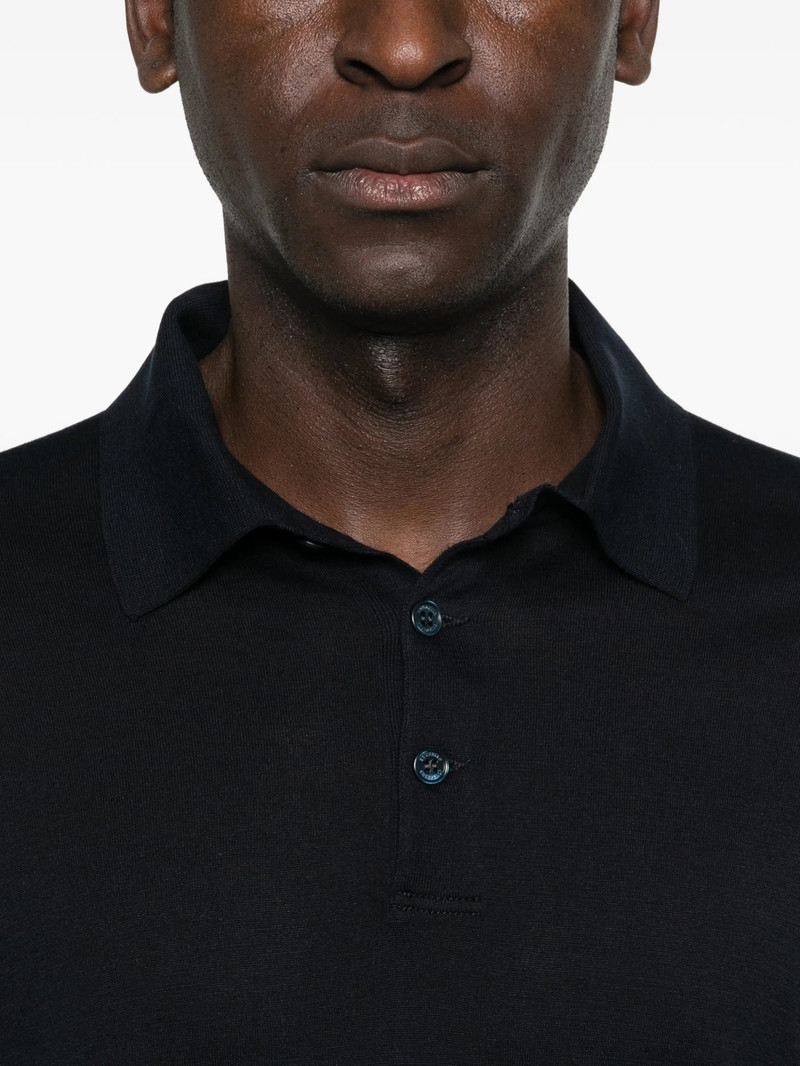 Brunello Cucinelli Brunello Cucinelli Long-sleeve Polo Shirt outlook