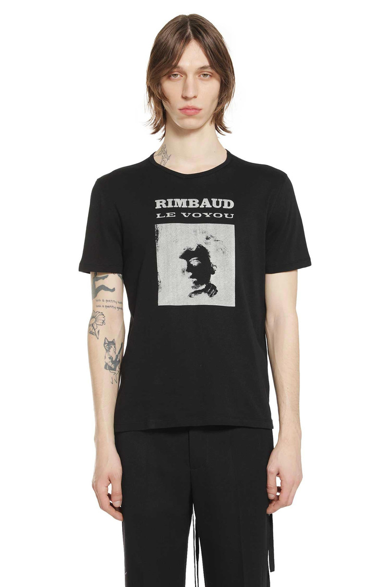 Baptist Standard Fit T-shirt With ''le Voyou'' Print 1