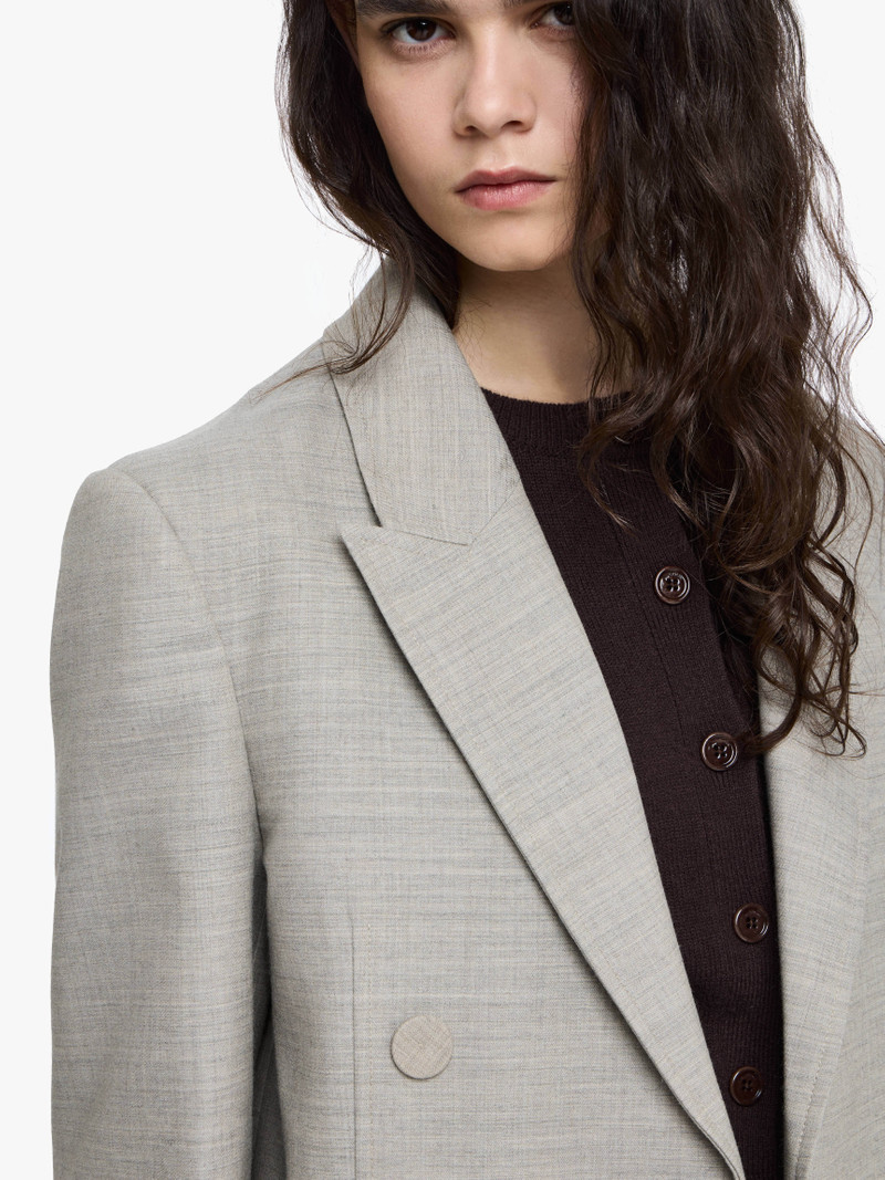 DOUBLE BREASTED TAILORED JACKET 5