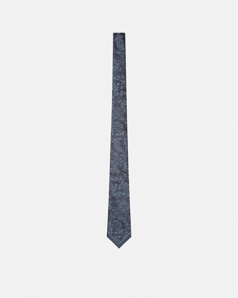 Barocco Jacquard Silk Tie 1