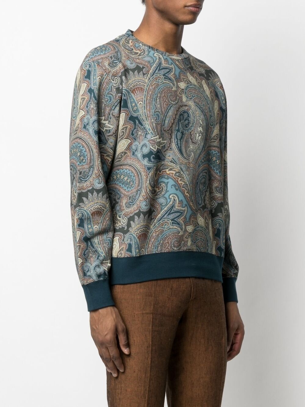 paisley-print jumper - 3