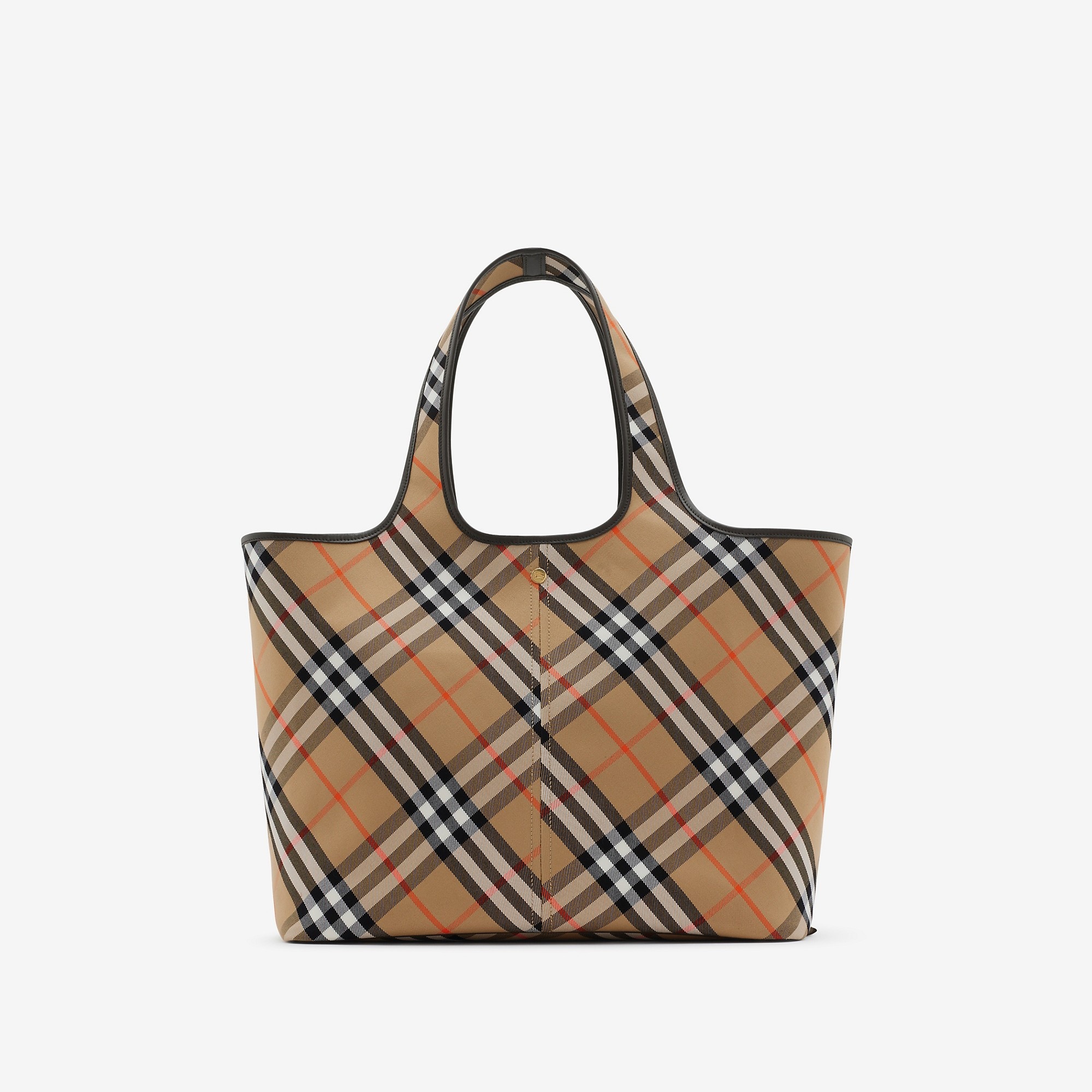 Medium Check Tote - 1