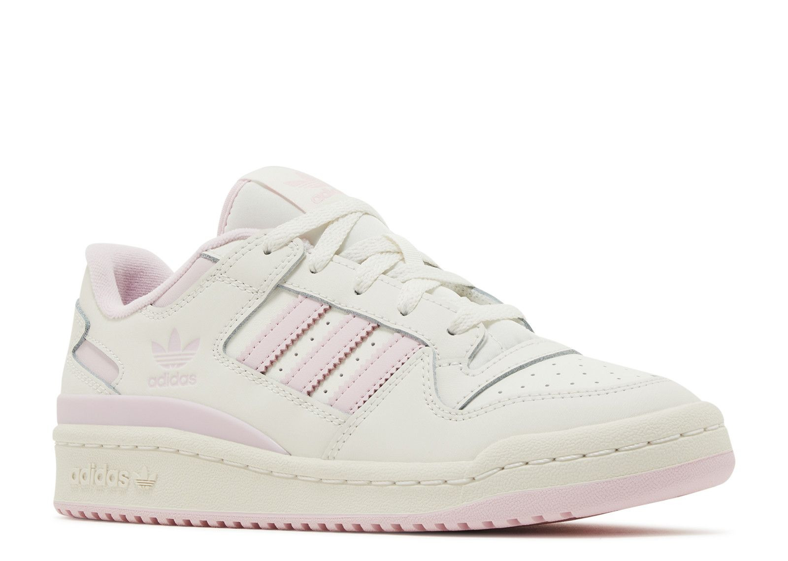 WMNS FORUM LOW CL 'WHITE CLEAR PINK' - 2