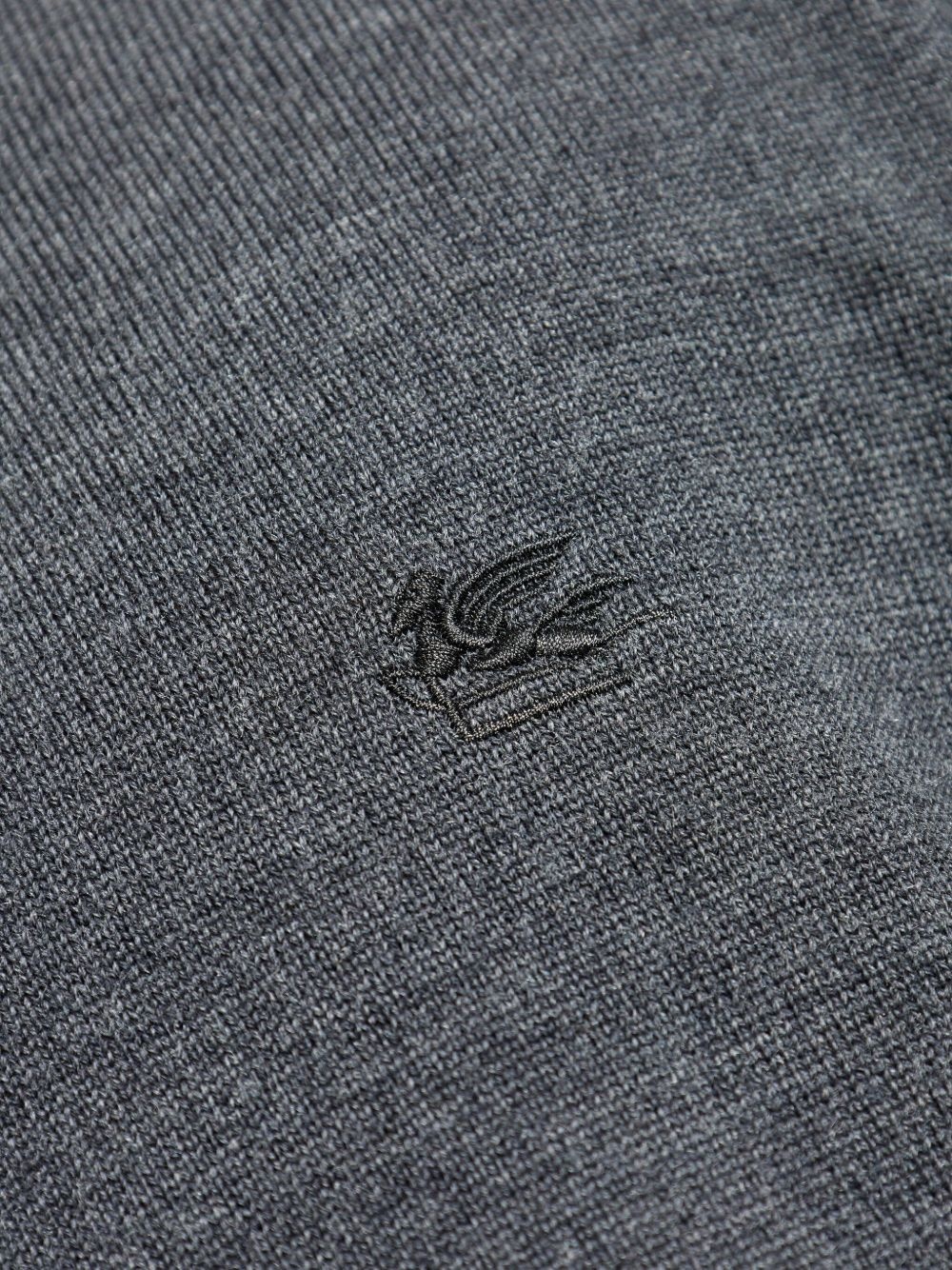 logo-embroidered turtleneck sweater - 5