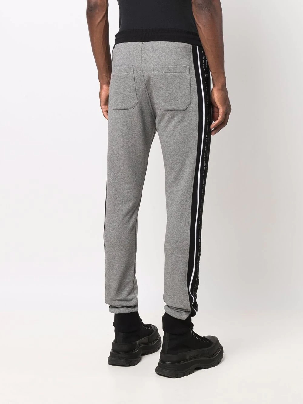 side-panel track pants - 4