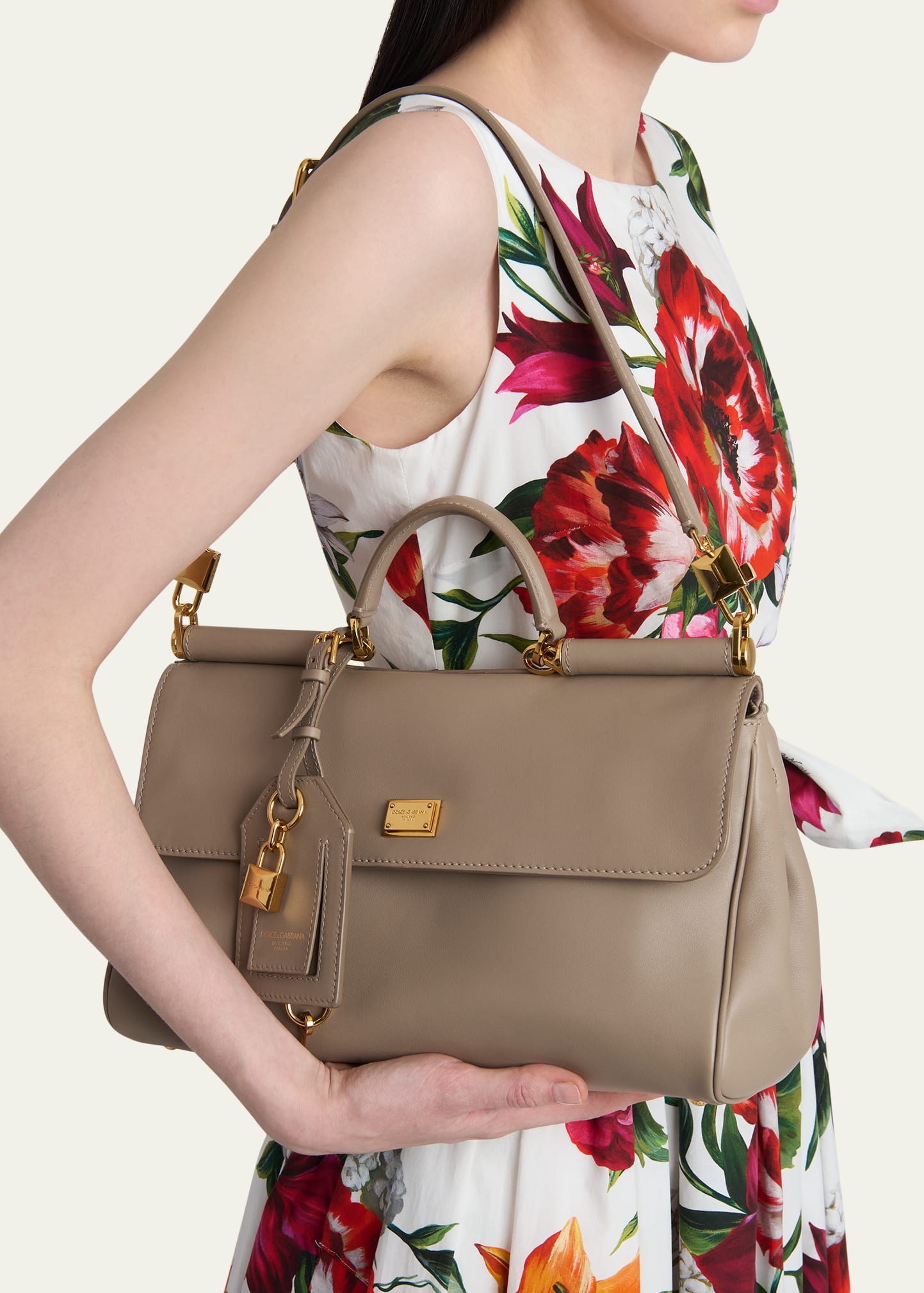 Sicily Leather Top-Handle Bag - 2