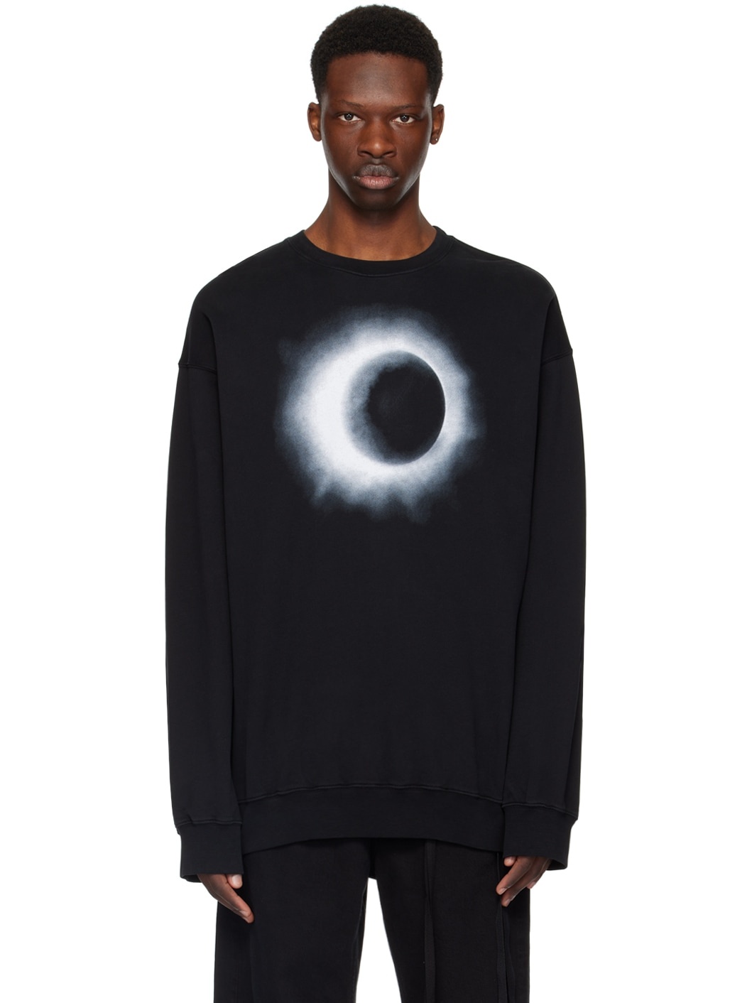 Black Wannes Eclipse Sweatshirt - 1