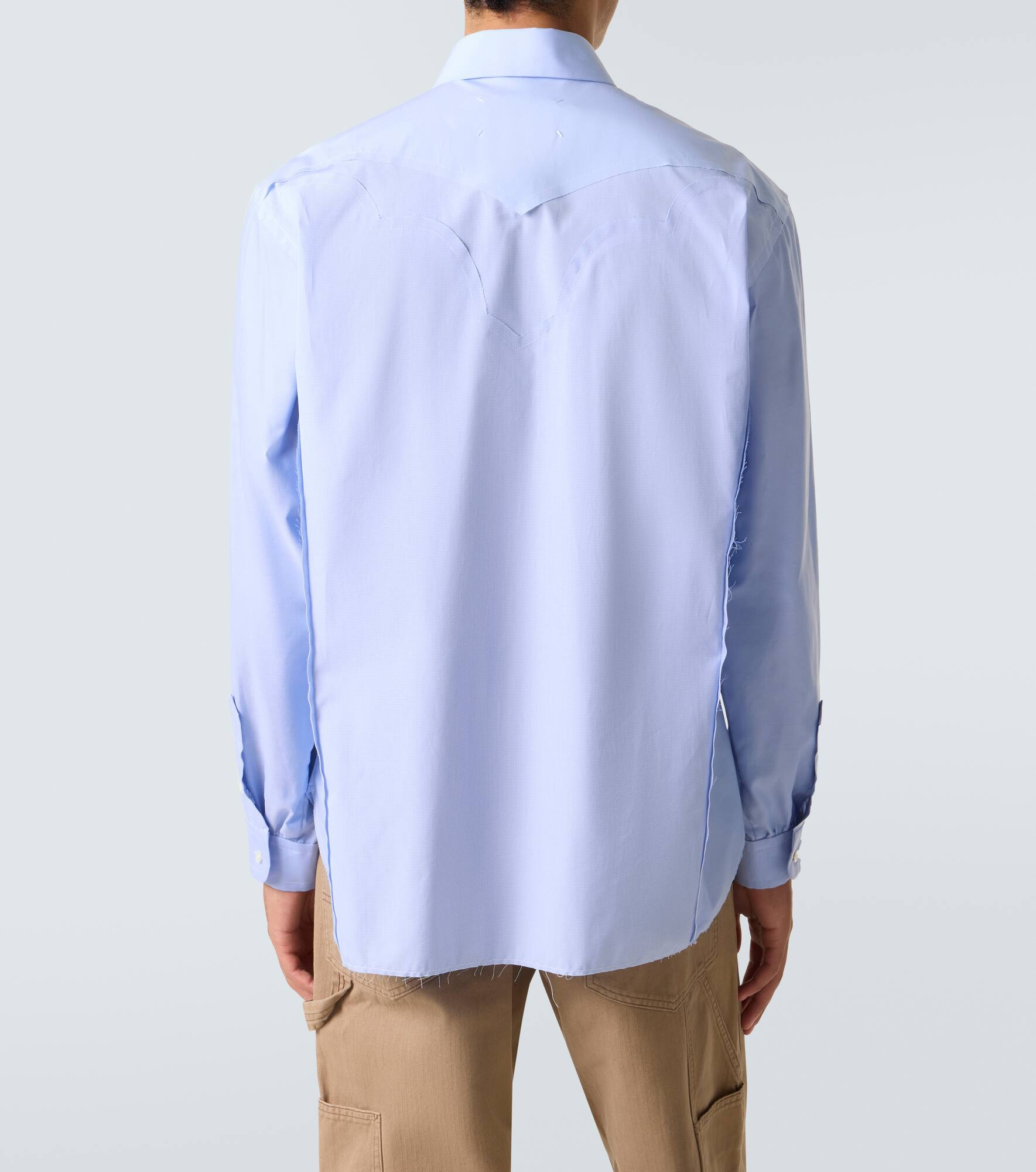 Cotton poplin shirt - 4