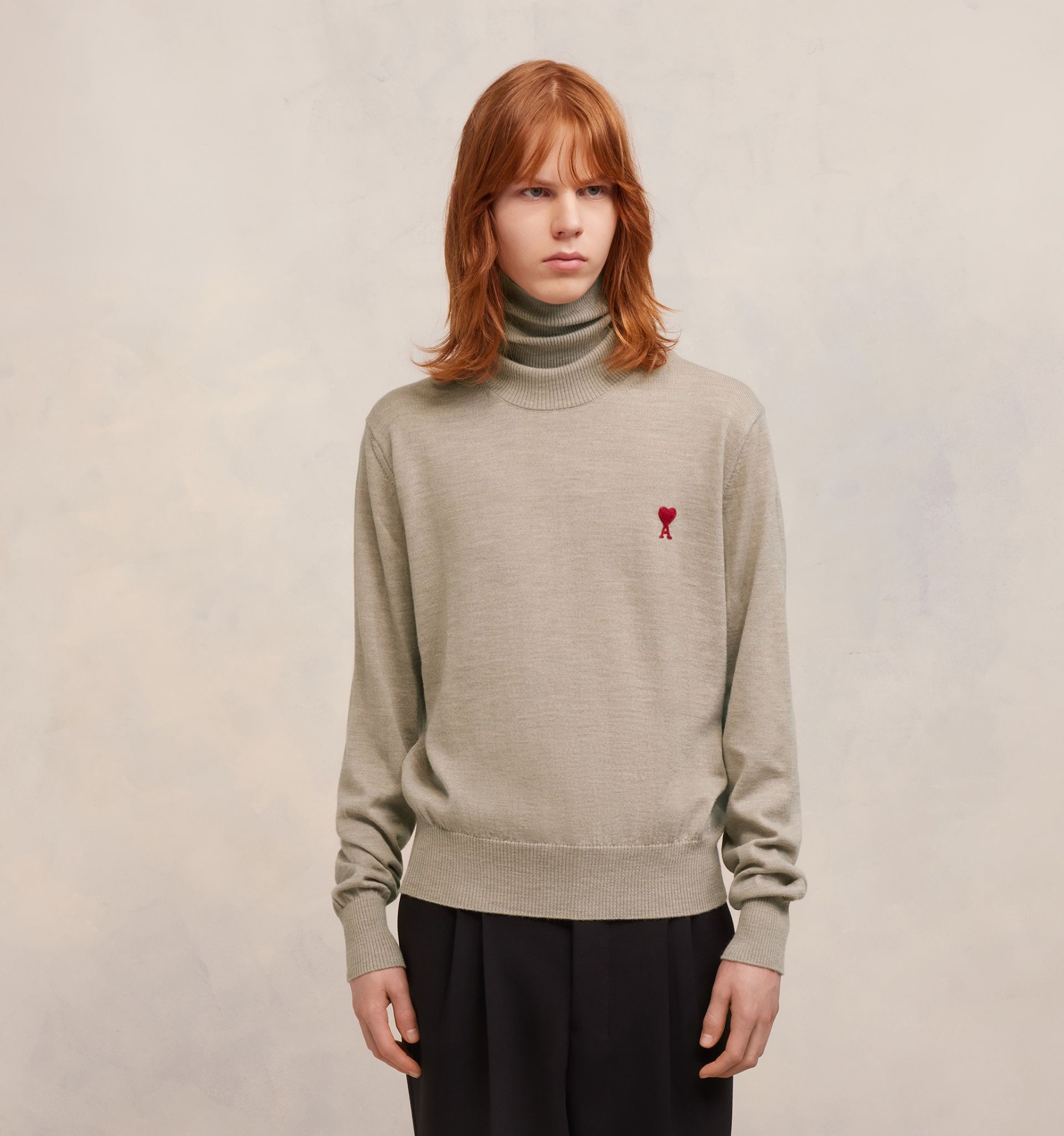 Ami De Coeur Embroidery Turtleneck Sweater - 6