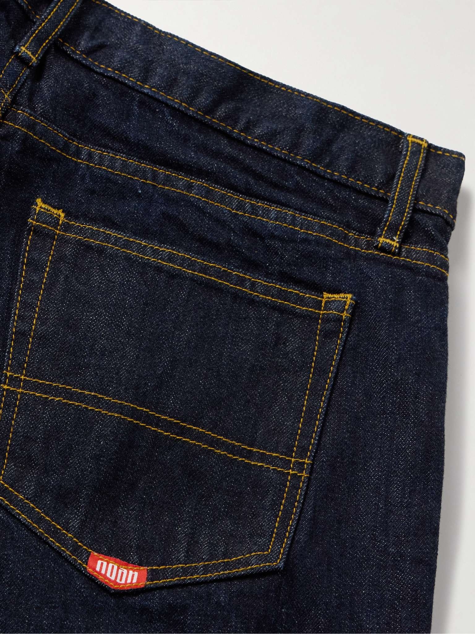 Noah Stovepipe Straight-Leg Selvedge Jeans | REVERSIBLE