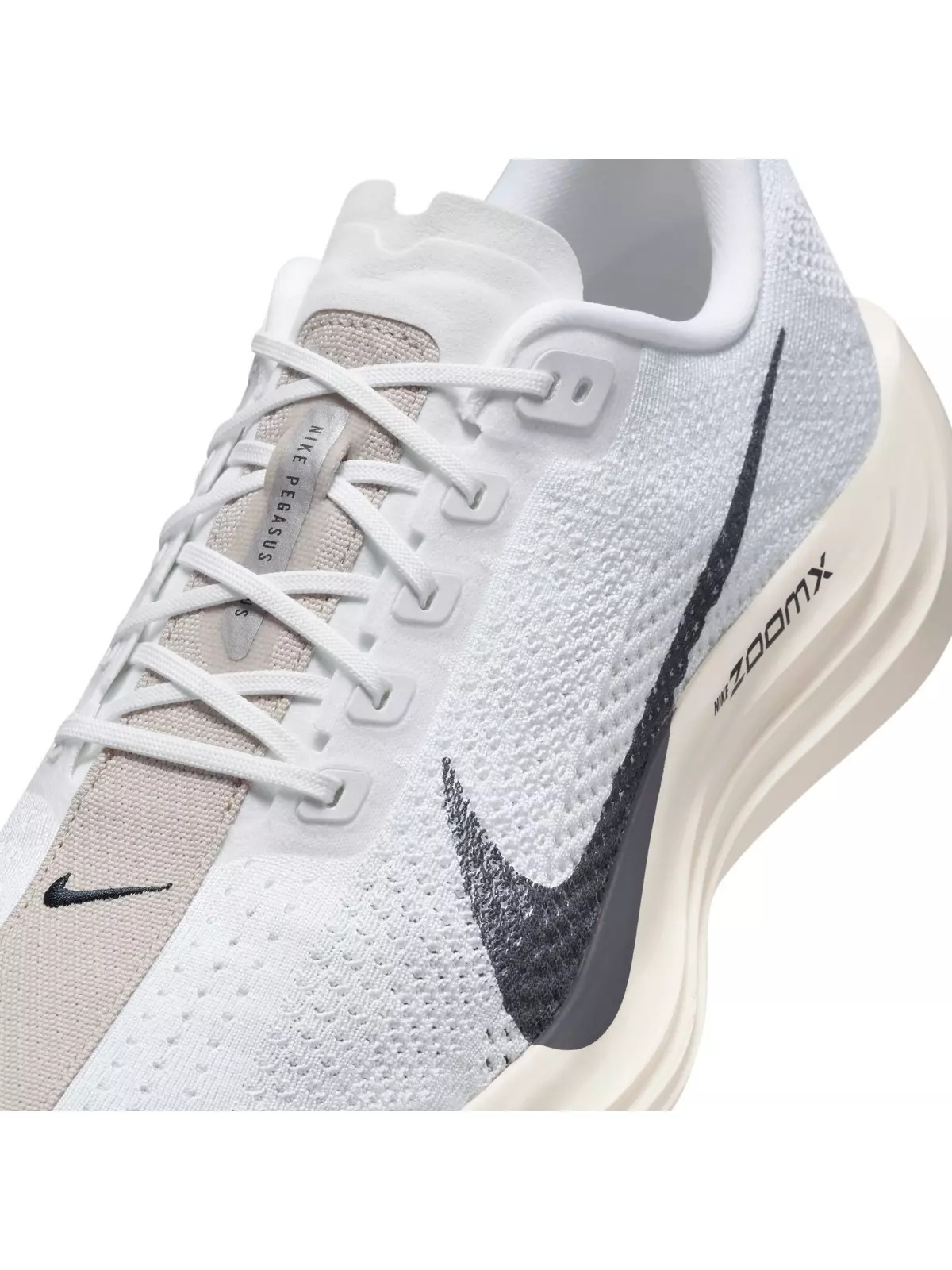 Pegasus Plus "White/Anthracite/Sail/Lt Orewood Brown" Men's Road Running Shoe - 10