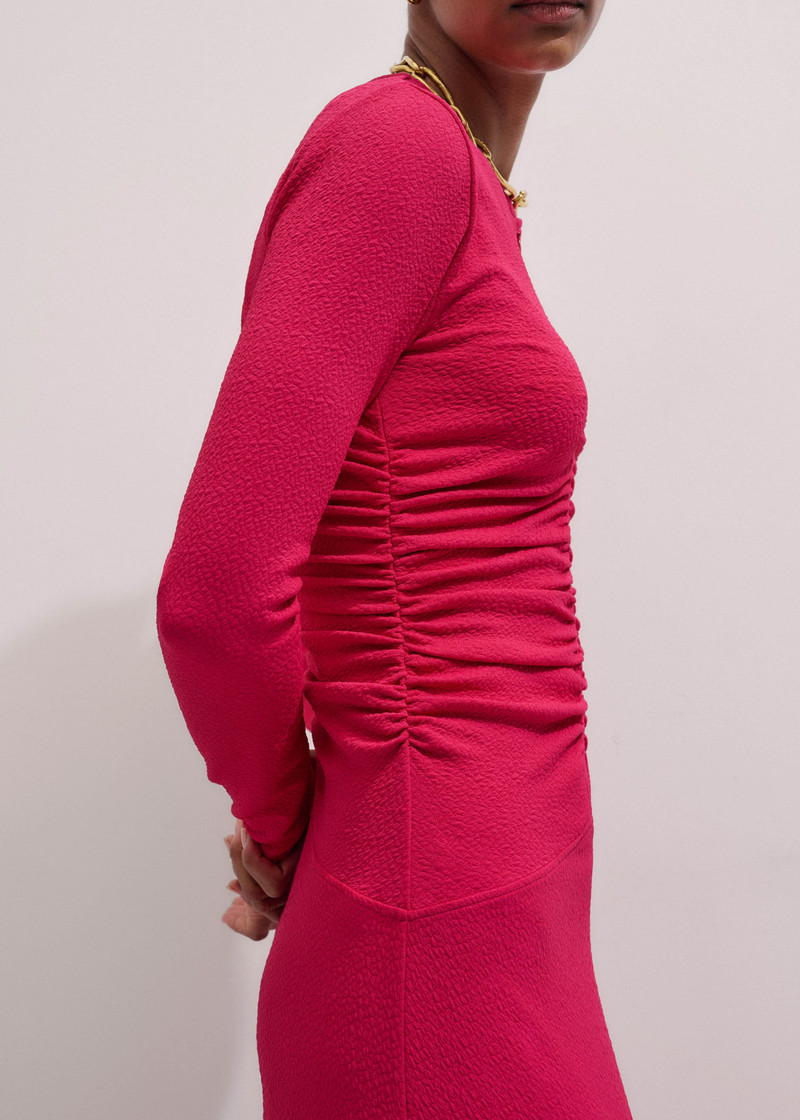 Ruched Maxi Dress 5