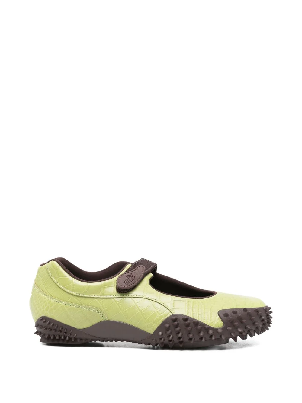 Mostro Fey croc-effect sneakerinas - 1