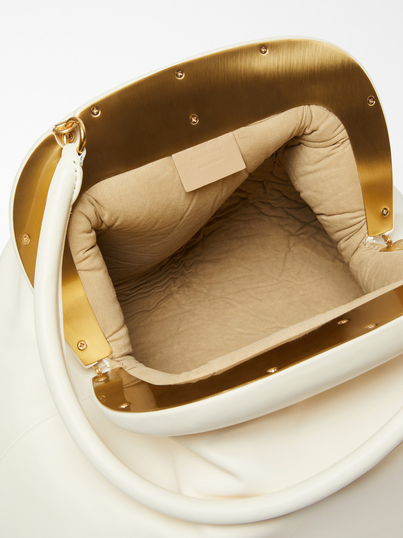 SANSA Large nappa-leather Bouba bag 4