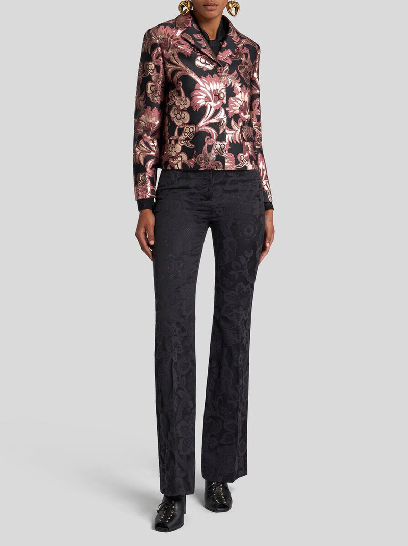 CROPPED JACQUARD JACKET 4
