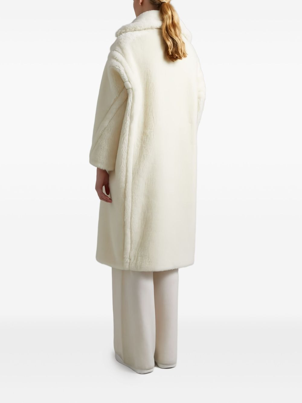 Teddy Bear Icon double-breasted coat - 3