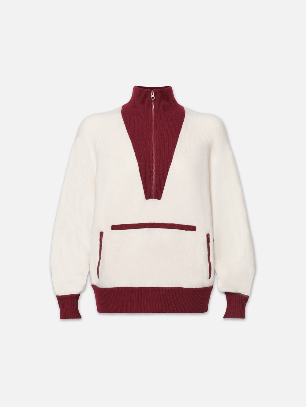 Knit Anorak in Cream Multi - 1
