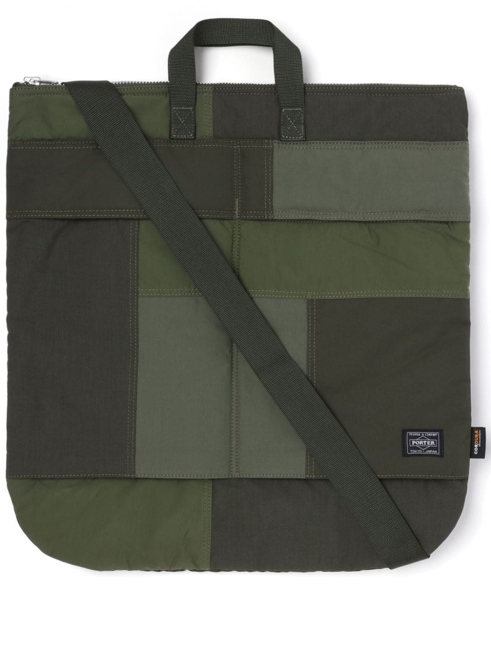 x Porter patchwork messenger bag - 1